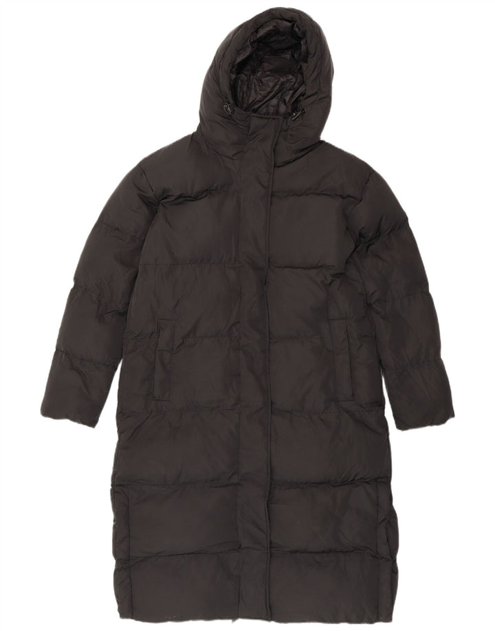 Palton supradimensionat pentru femei Superdry UK 8 Poliester negru mic