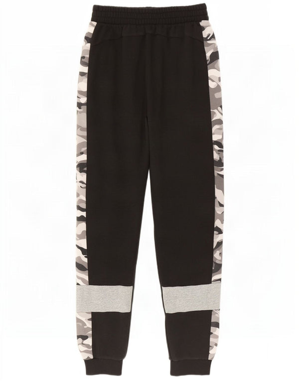 Pantaloni de trening cu grafică Puma pentru bărbați Pantaloni de jogging, bumbac mic, negru, camuflat