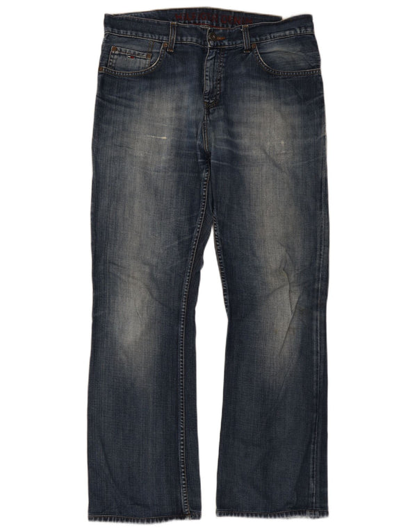 Blugi Bootcut pentru bărbați Tommy Hilfiger W34 L31 albastru