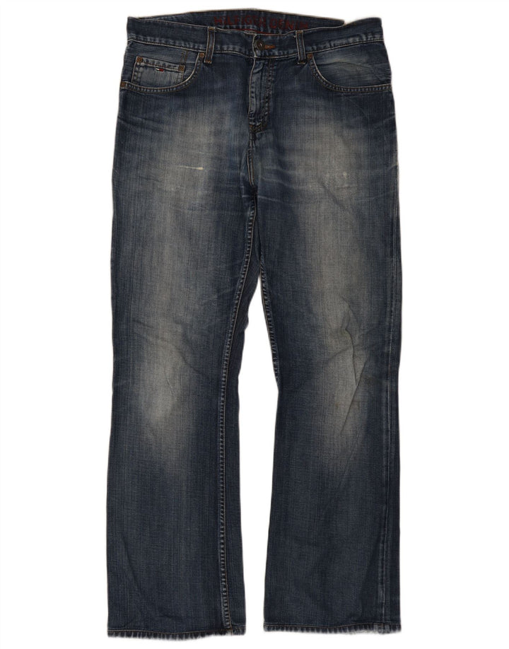 Blugi Bootcut pentru bărbați Tommy Hilfiger W34 L31 albastru