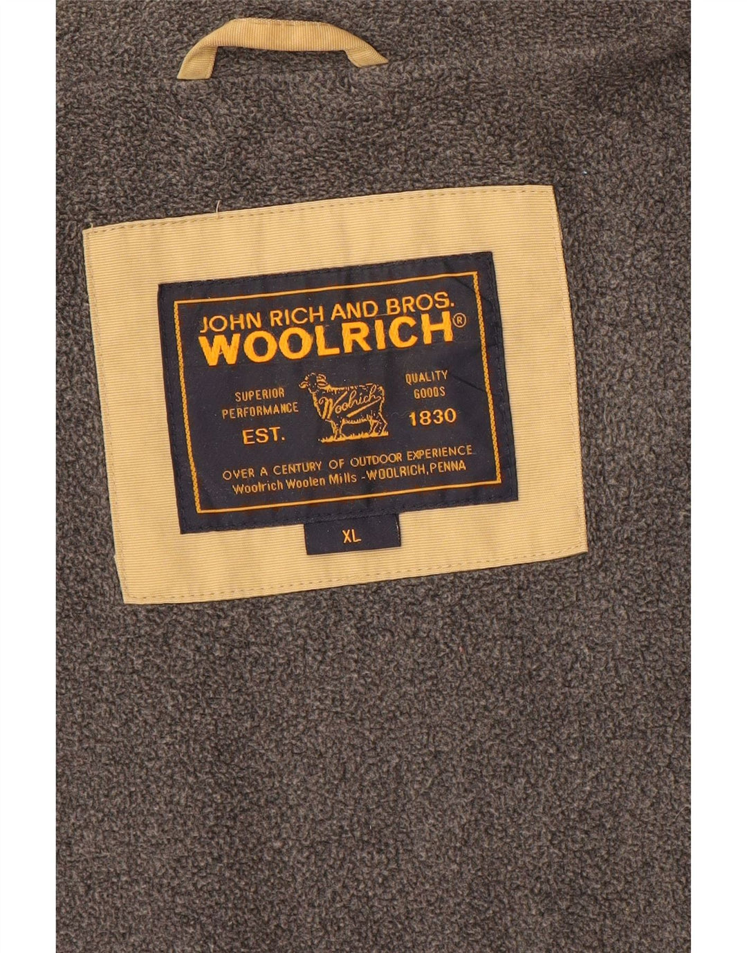 Jachetă de vânt pentru bărbați Woolrich UK 42 XL Bej
