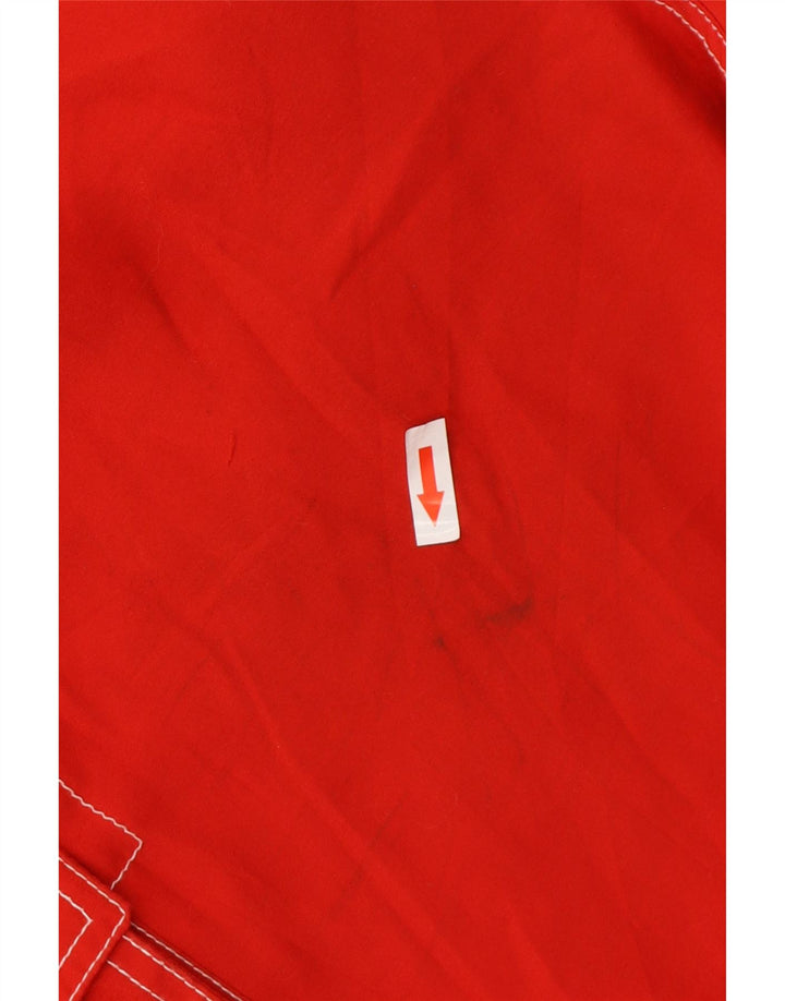 Pantaloni scurți de înot MOSSIMO pentru bărbați, XL, roșu, poliester color bloc