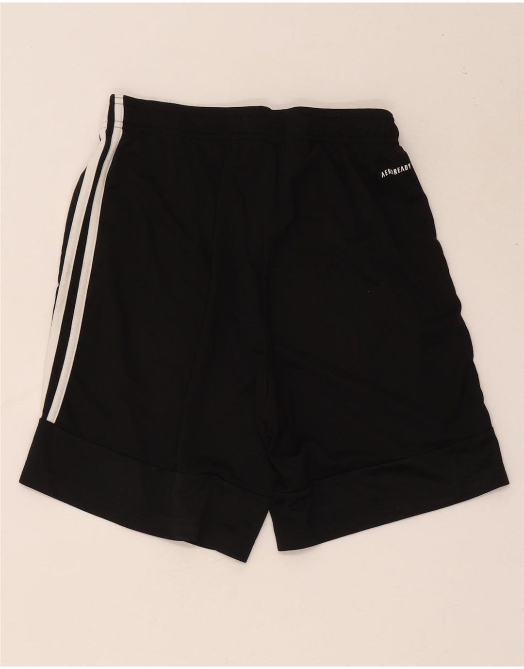 Pantaloni scurți sport Aeroready Adidas pentru bărbați, poliester negru mic