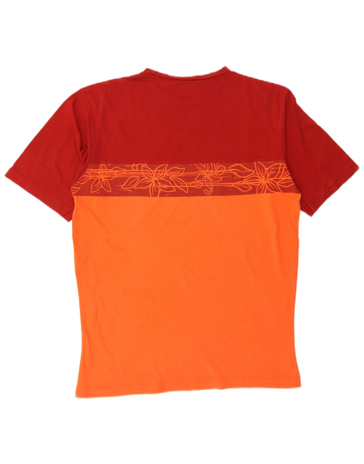 Tricou grafic Asics pentru bărbați Top mare portocaliu Colorblock