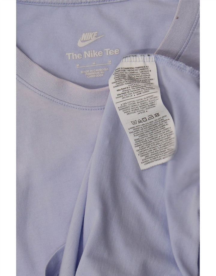 Tricou pentru bărbați NIKE Top Medium Blue Bumbac
