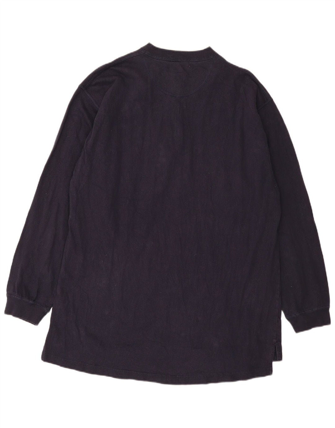 Top pentru bărbați Chaps cu mânecă lungă 2XL din bumbac bleumarin