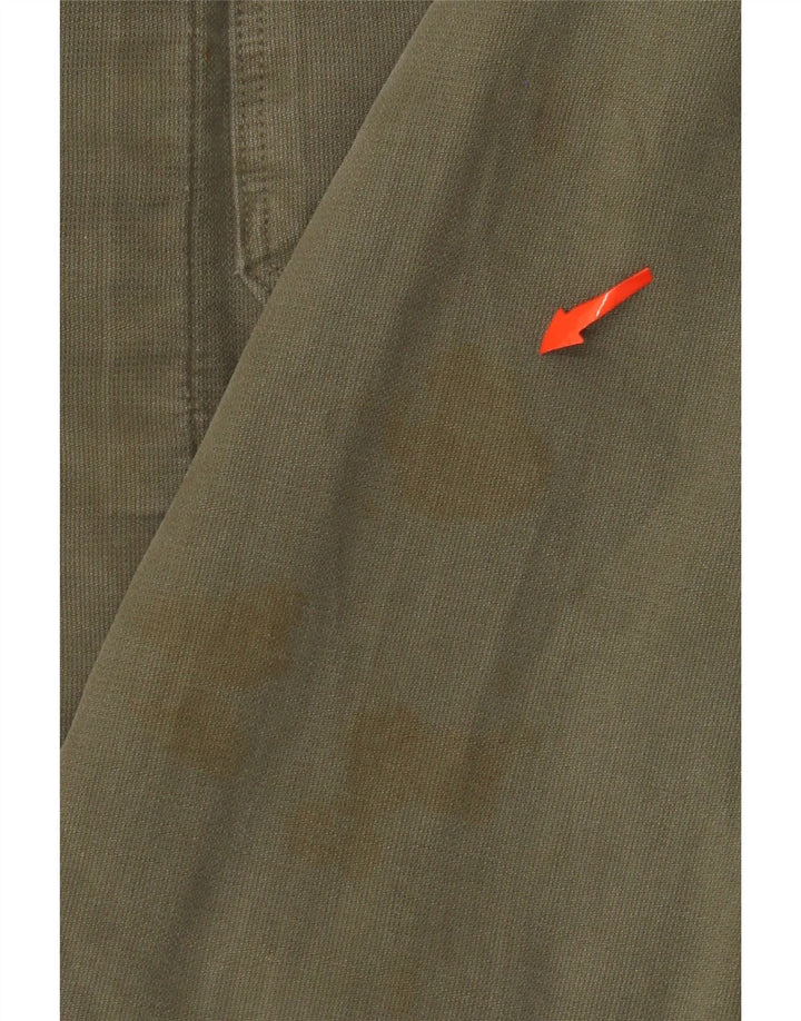 Jachetă militară vintage pentru bărbați UK 36 Small Khaki