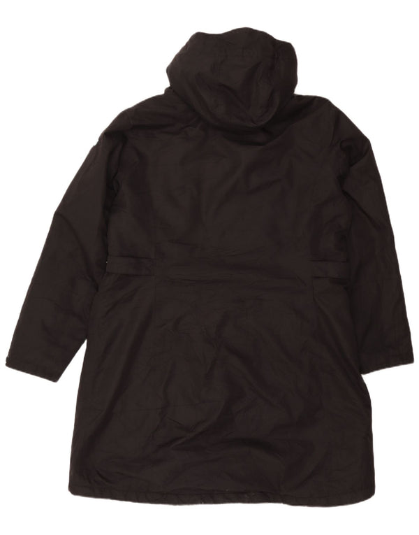 Killtec Jachetă de vânt cu glugă pentru femei UK 16 Poliester negru mare