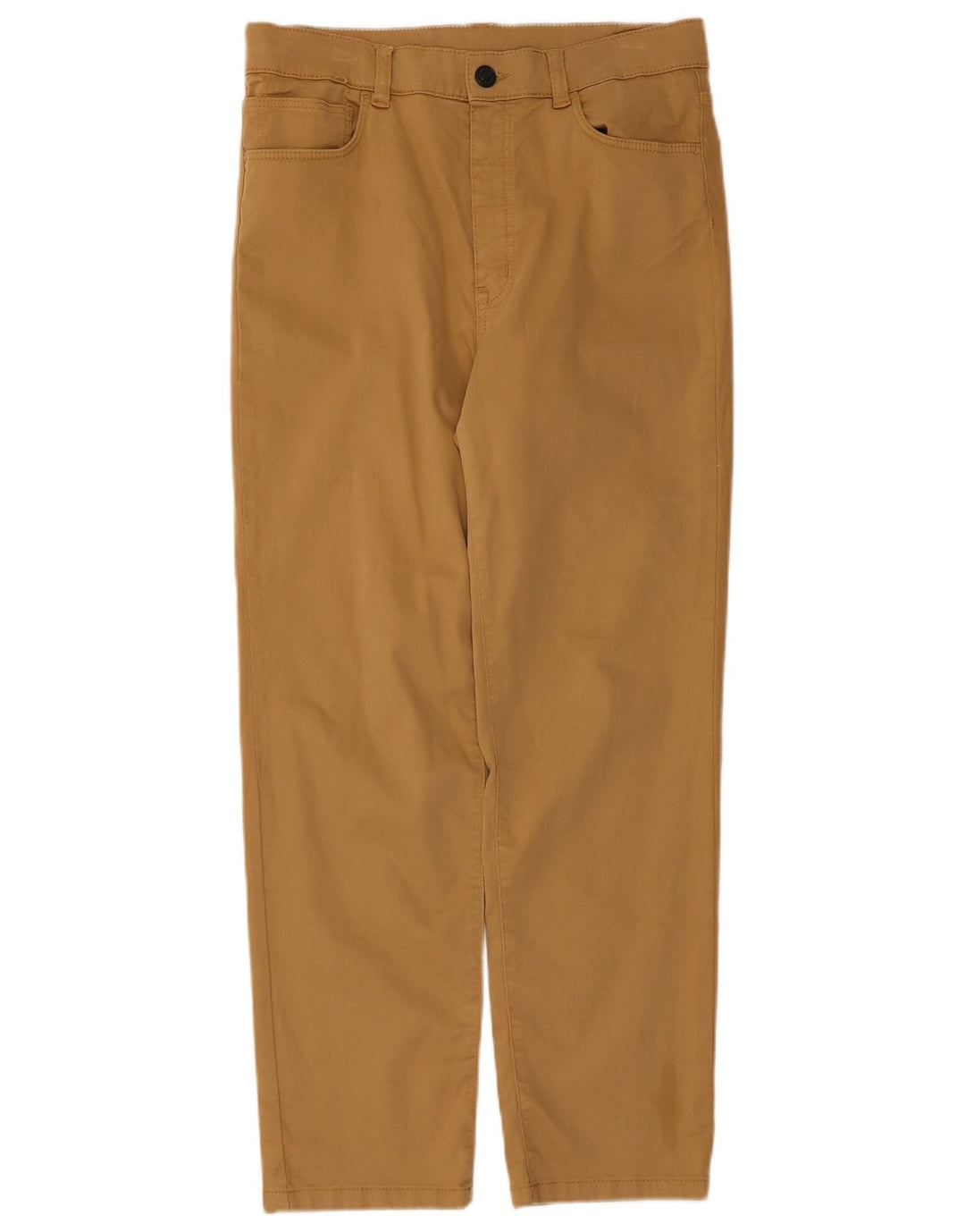 Massimo Dutti Pantaloni Drepți Casual Femei EU 40 Mediu L30 L26 Bej