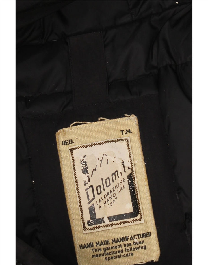 Jachetă căptușită cu glugă pentru bărbați Dolomite UK 42 XL Nylon negru