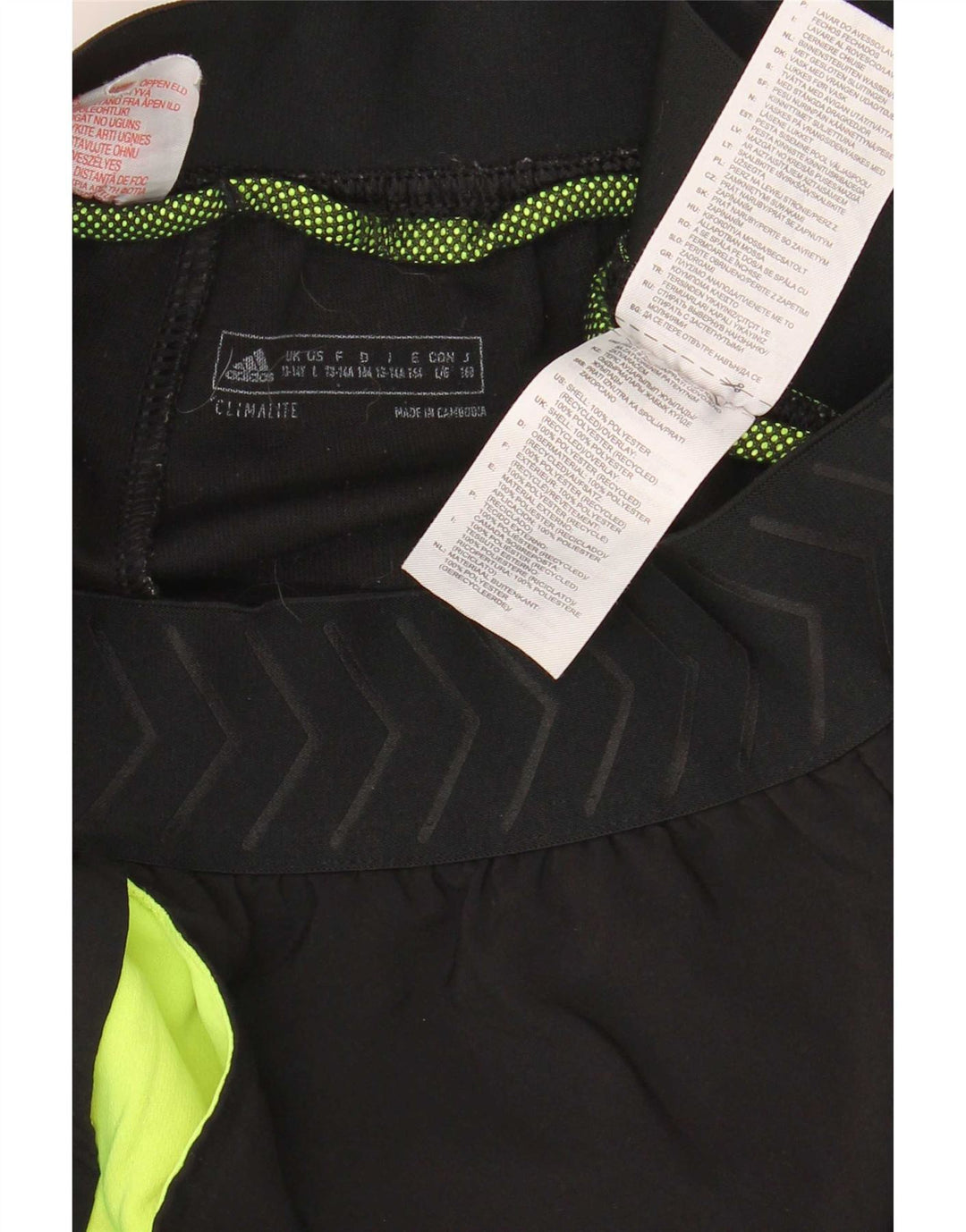 Pantaloni de trening Adidas baieti 13-14 ani poliester negru