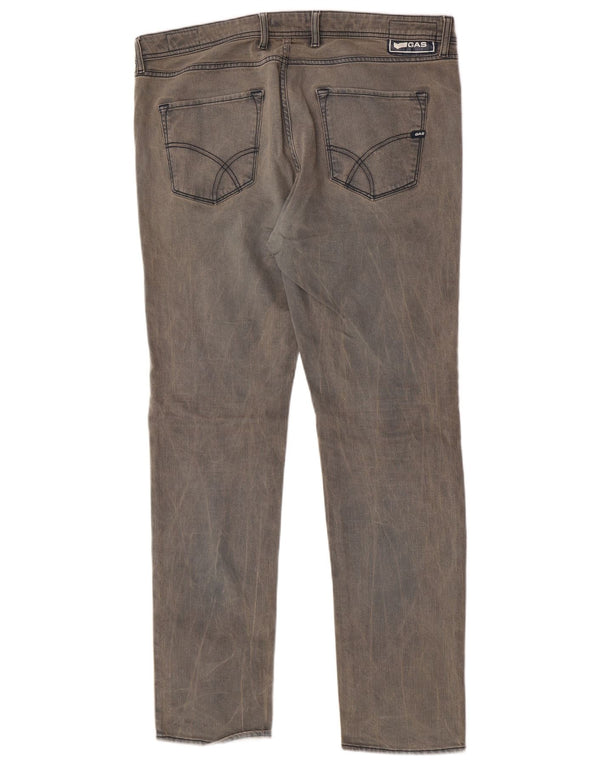 Blugi Albert slim pentru bărbați Gas W38 L33 bumbac gri