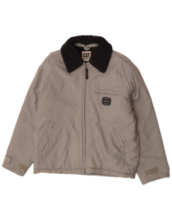 Jachetă de vânt pentru bărbați Caterpillar UK 38 Medium Gri Colorblock