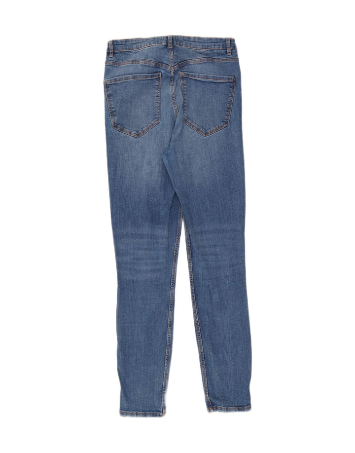 Blugi skinny dama Zara EU 40 Medium W30 L27 Albastru