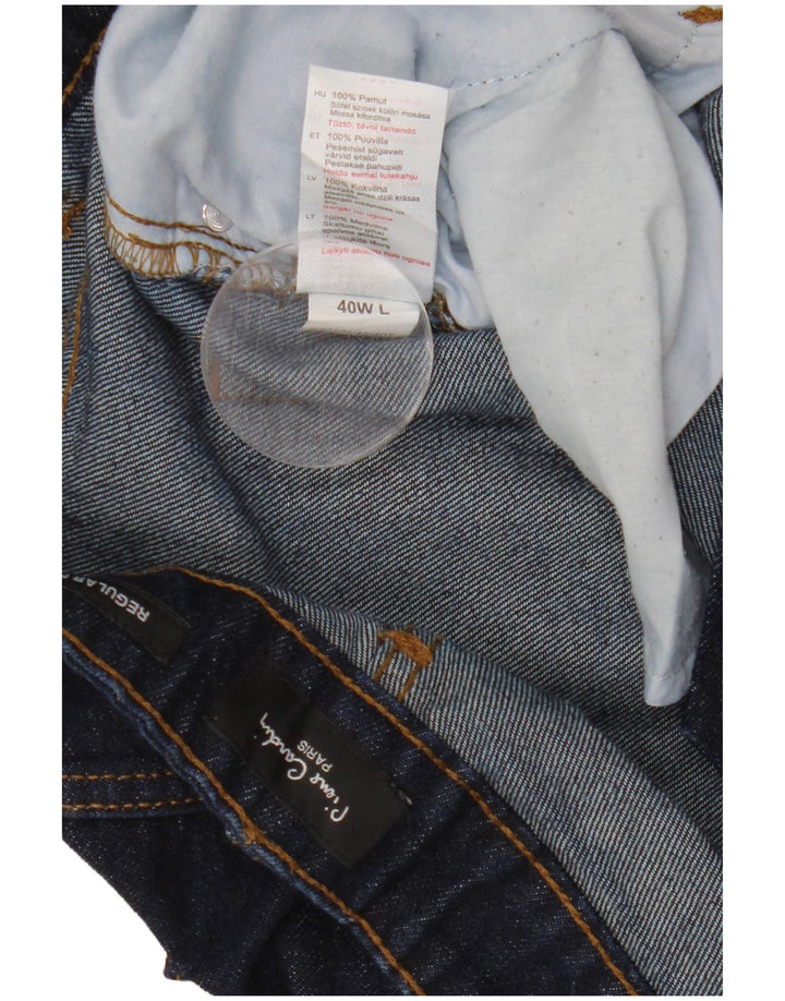 PIERRE CARDIN Blugi drepți pentru bărbați Paris Regular Fit W40 L33 Bleumarin