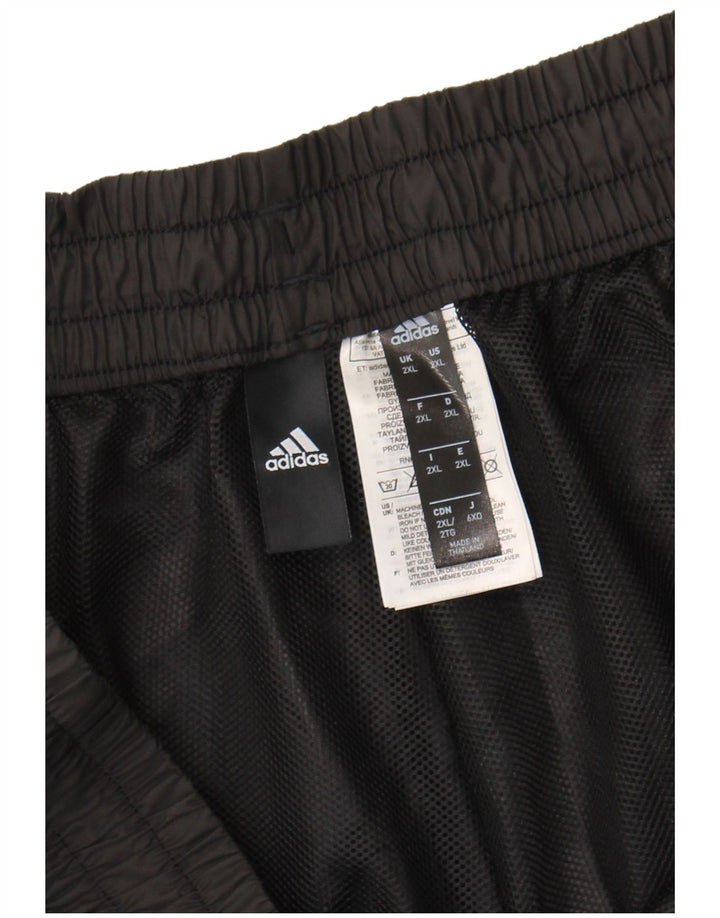 Pantaloni de trening Adidas pentru bărbați Pantaloni de jogging 2XL poliester negru