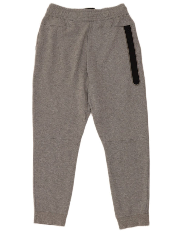 Nike Boys Tracksuit Trousers Joggers 12-13 Years Large  Grey Flecked Cotton