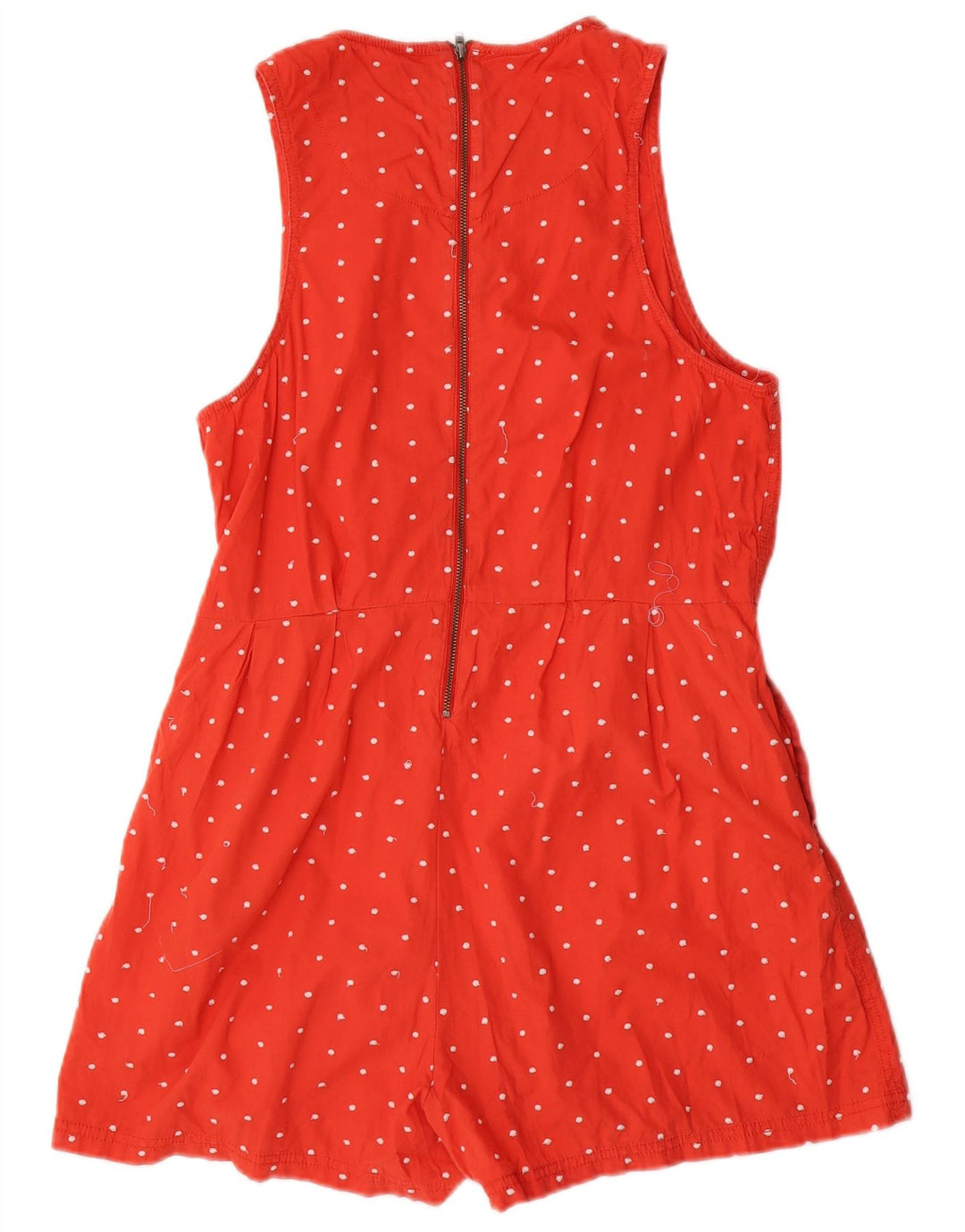 Combi fără mâneci pentru femei Superdry UK 14 Medium Red Spotted