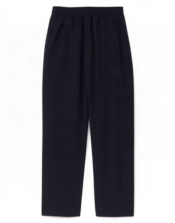 Pantaloni chino pentru femei Marks & Spencer UK 10 Small W26 L26 bleumarin Vichy