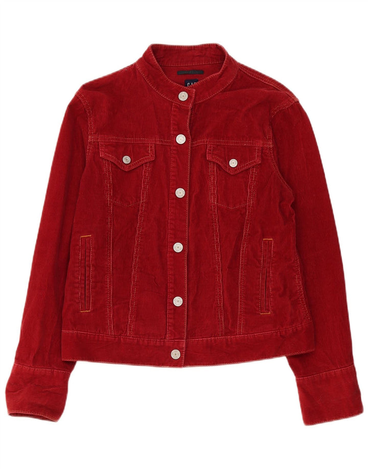 Jachetă din velur pentru femei Gap UK 16 Large Red