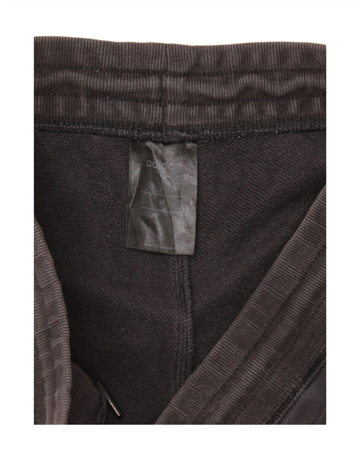 ADIDAS Mens Tracksuit Trousers Joggers Medium  Black Vintage Adidas and Second-Hand Adidas from Messina Hembry 