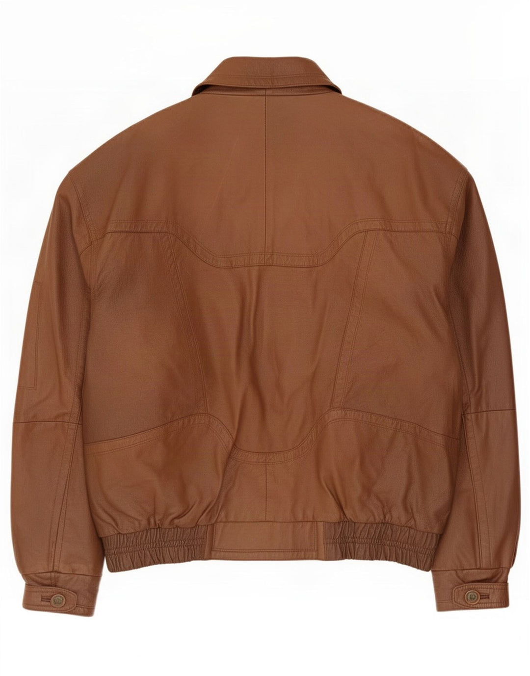 Geaca de piele vintage pentru barbati IT 52 XL maro