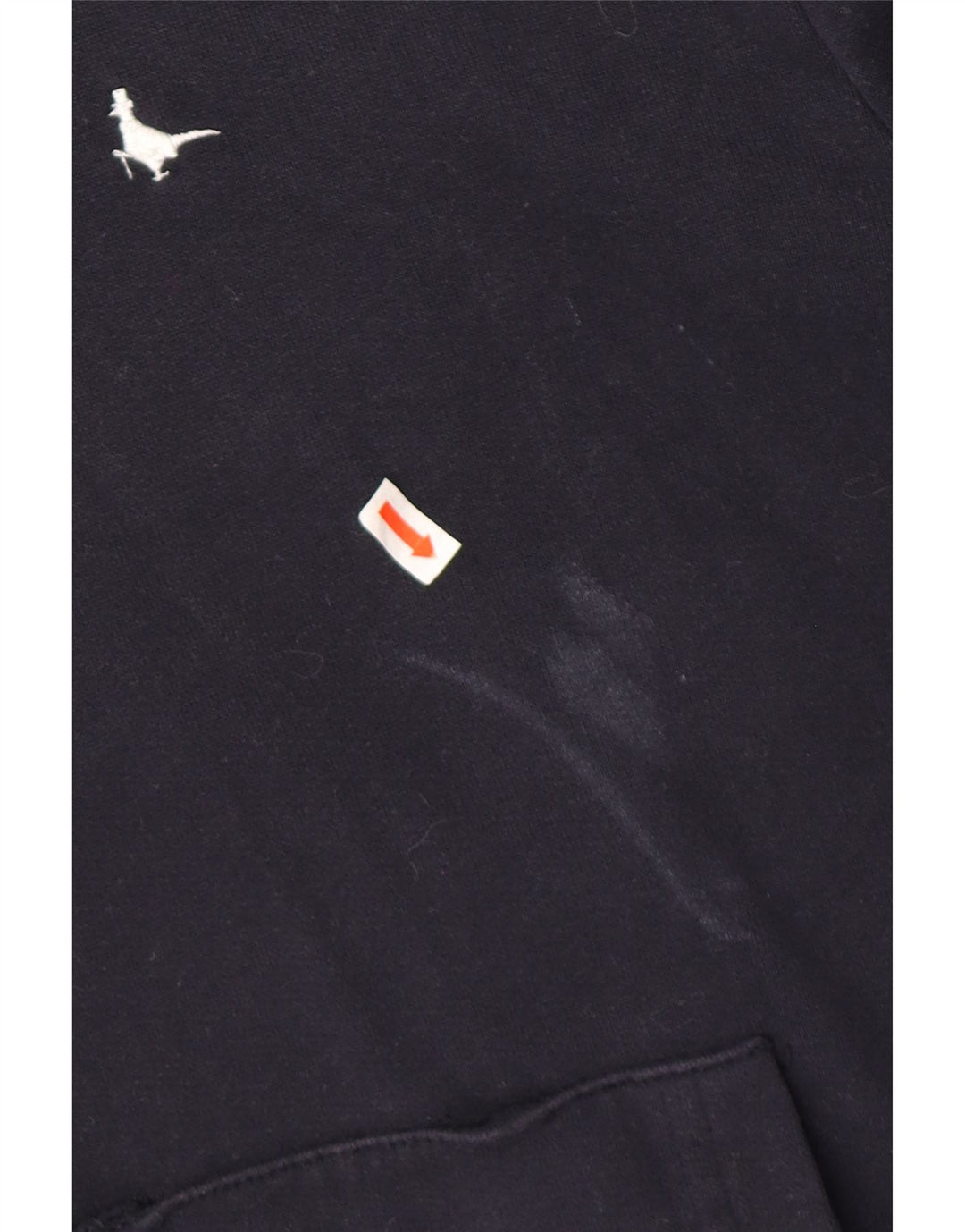 JACK WILLS Pulover cu glugă pentru bărbați din bumbac, albastru bleumarin