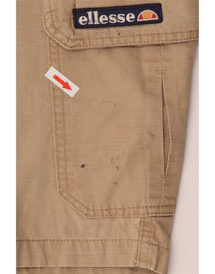 Pantaloni scurți cargo pentru bărbați Ellesse, mari W34, bej