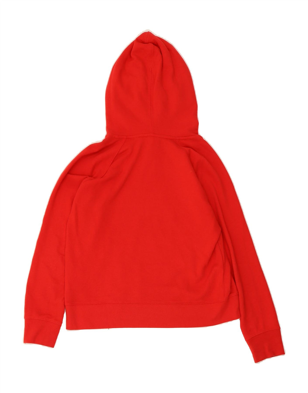 LEVI'S Womens Graphic Hoodie Jumper UK 14 Medium Red Cotton Vintage Levi's and Second-Hand Levi's from Messina Hembry 
