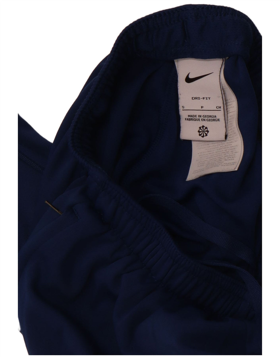 Pantaloni de trening NIKE Dri Fit pentru bărbați, poliester albastru mic