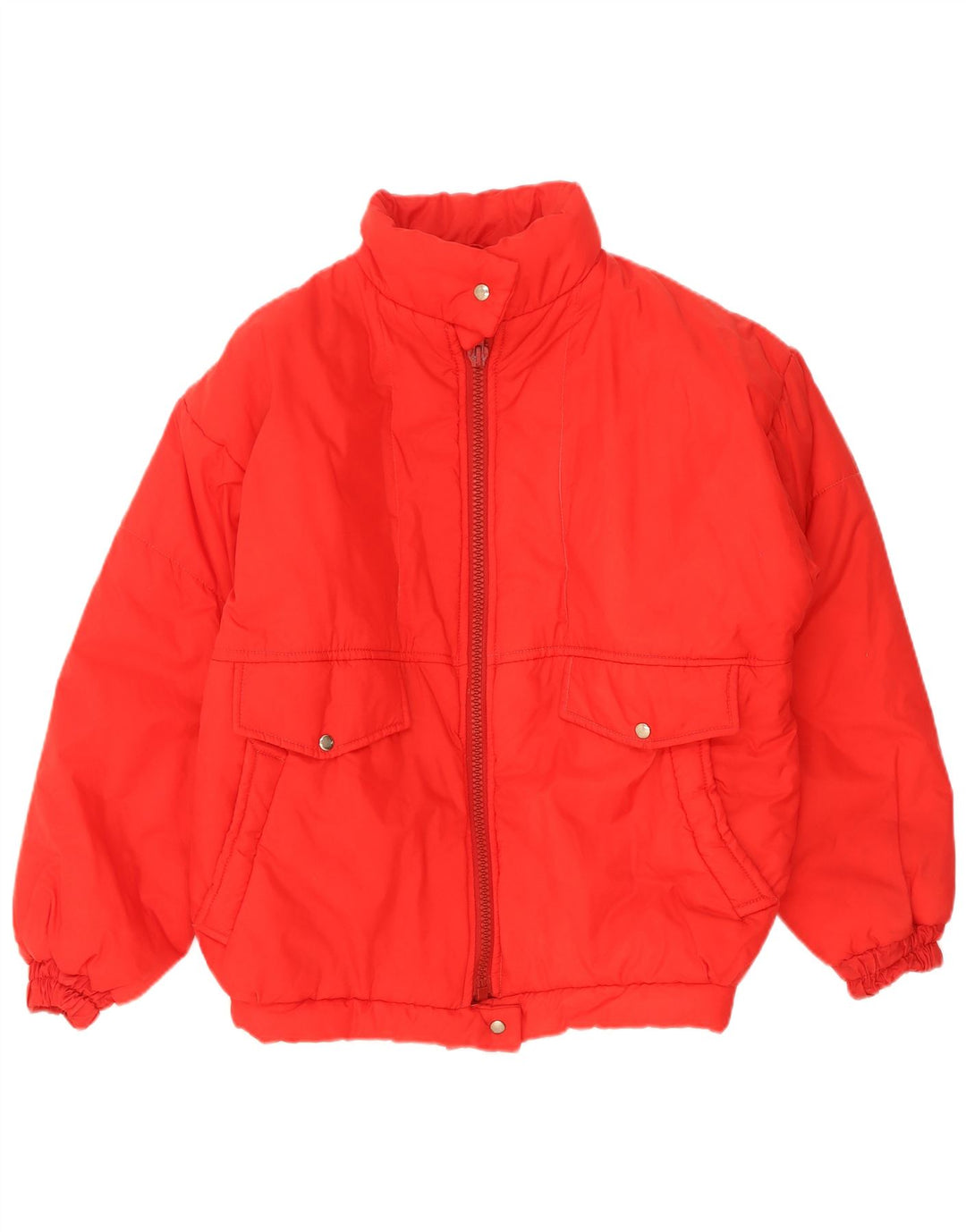 Jachetă căptușită Vintage pentru femei UK 18 XL Roșu