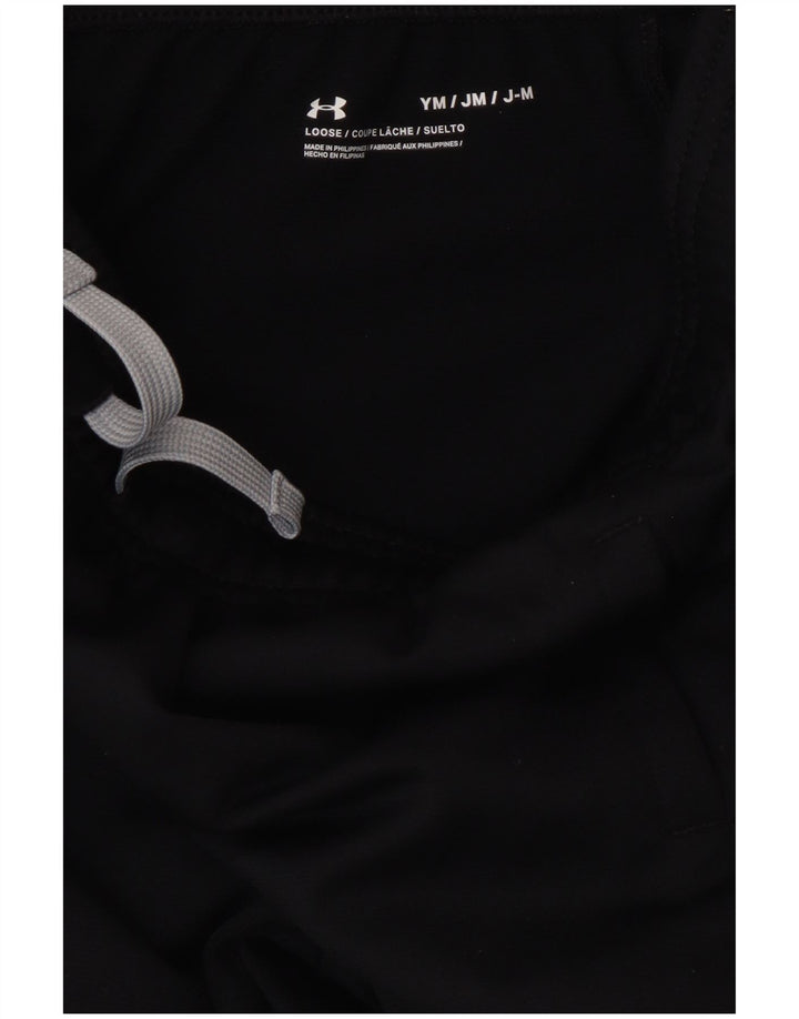 UNDER ARMOUR Băieți Trening Pantaloni Joggeri 9-10 Ani Mediu Negru