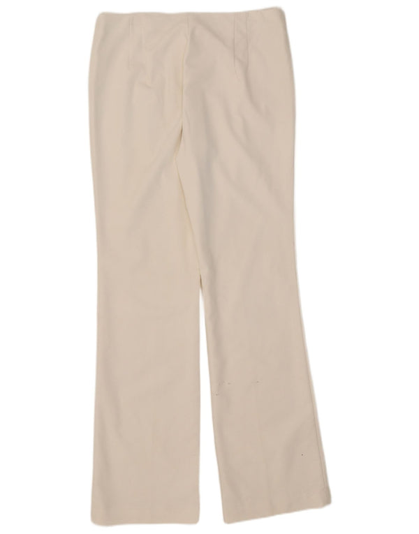 Pantaloni casual Bootcut Zara XL W32 L32 Alb