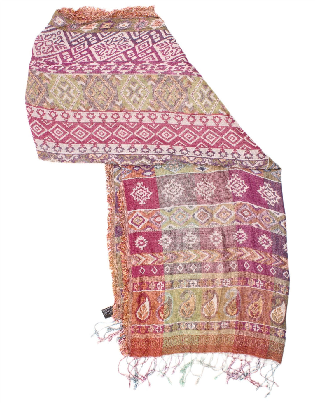 Eșarfă dreptunghiulară pentru femei Monsoon, mărime unică, multicoloră, fair isle boem
