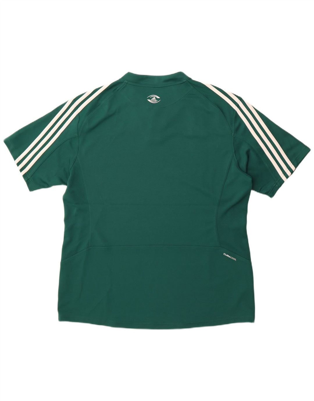 Tricou Adidas Climacool pentru bărbați Top 2XL Poliester cu dungi verzi