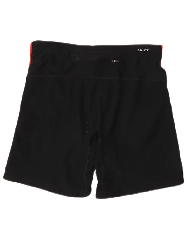 Pantaloni scurți sport Nike Dri Fit pentru femei UK 18 XL, negru, poliester