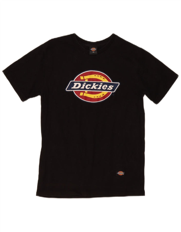 Tricou grafic pentru femei Dickies Top UK 14 Medium Black