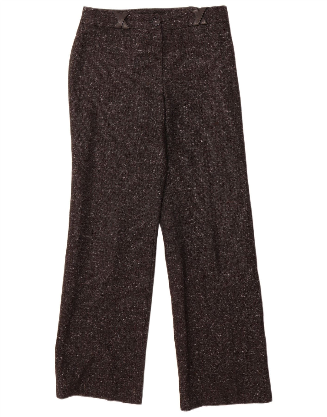 Pantaloni casual Jaeger pentru femei cu picioare largi W30 L31 gri pete