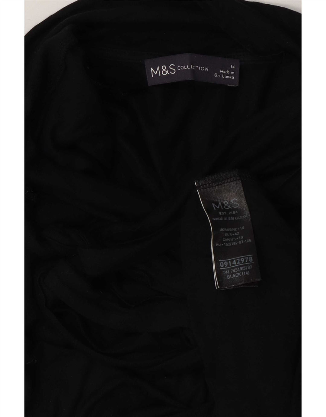Bluză pentru femei Marks & Spencer UK 14 mare, viscoză, albastru