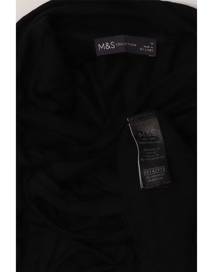 Bluză pentru femei Marks & Spencer UK 14 mare, viscoză, albastru