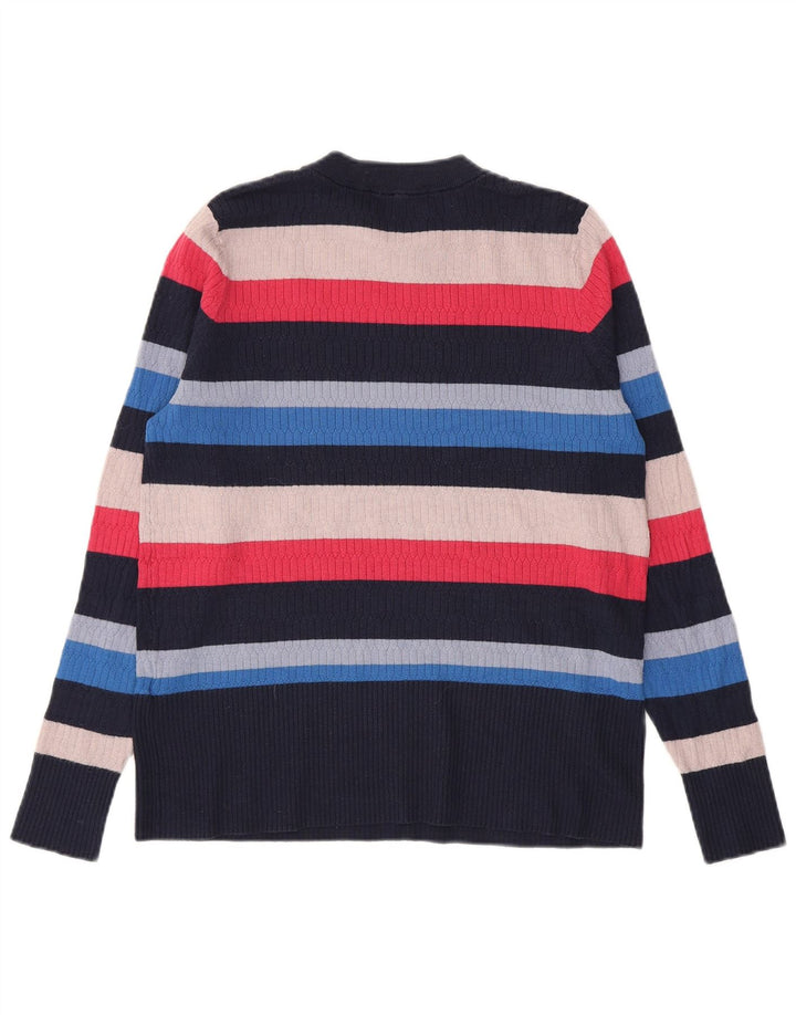 Pulover pentru femei Marks & Spencer cu decolteu triplu, UK 18 XL, multicolor