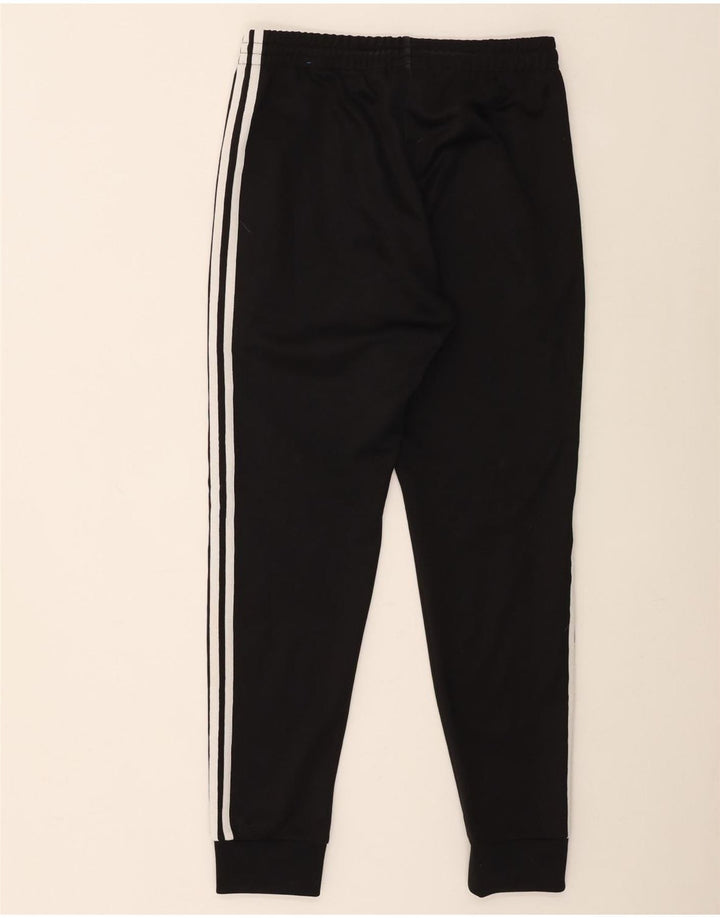 Pantaloni de trening Adidas pentru bărbați Joggeri poliester mediu negru