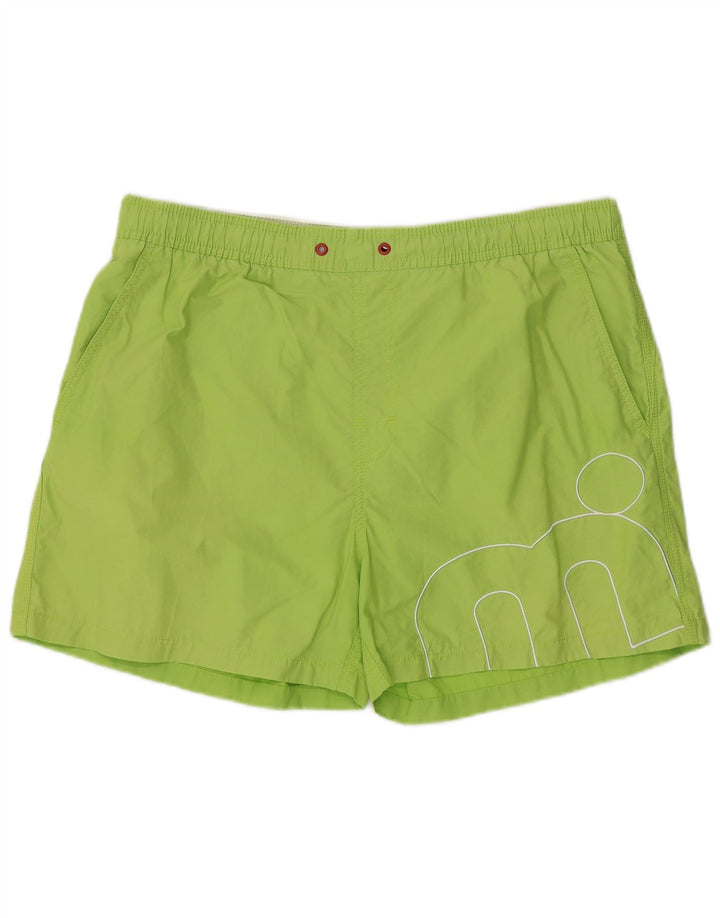 Pantaloni scurți de înot grafic pentru bărbați Mistral XL, verde