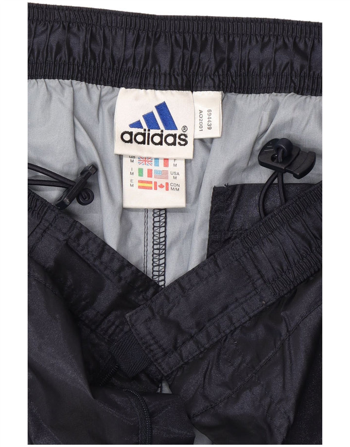 Pantaloni impermeabili pentru bărbați Adidas, poliester mediu albastru bleumarin
