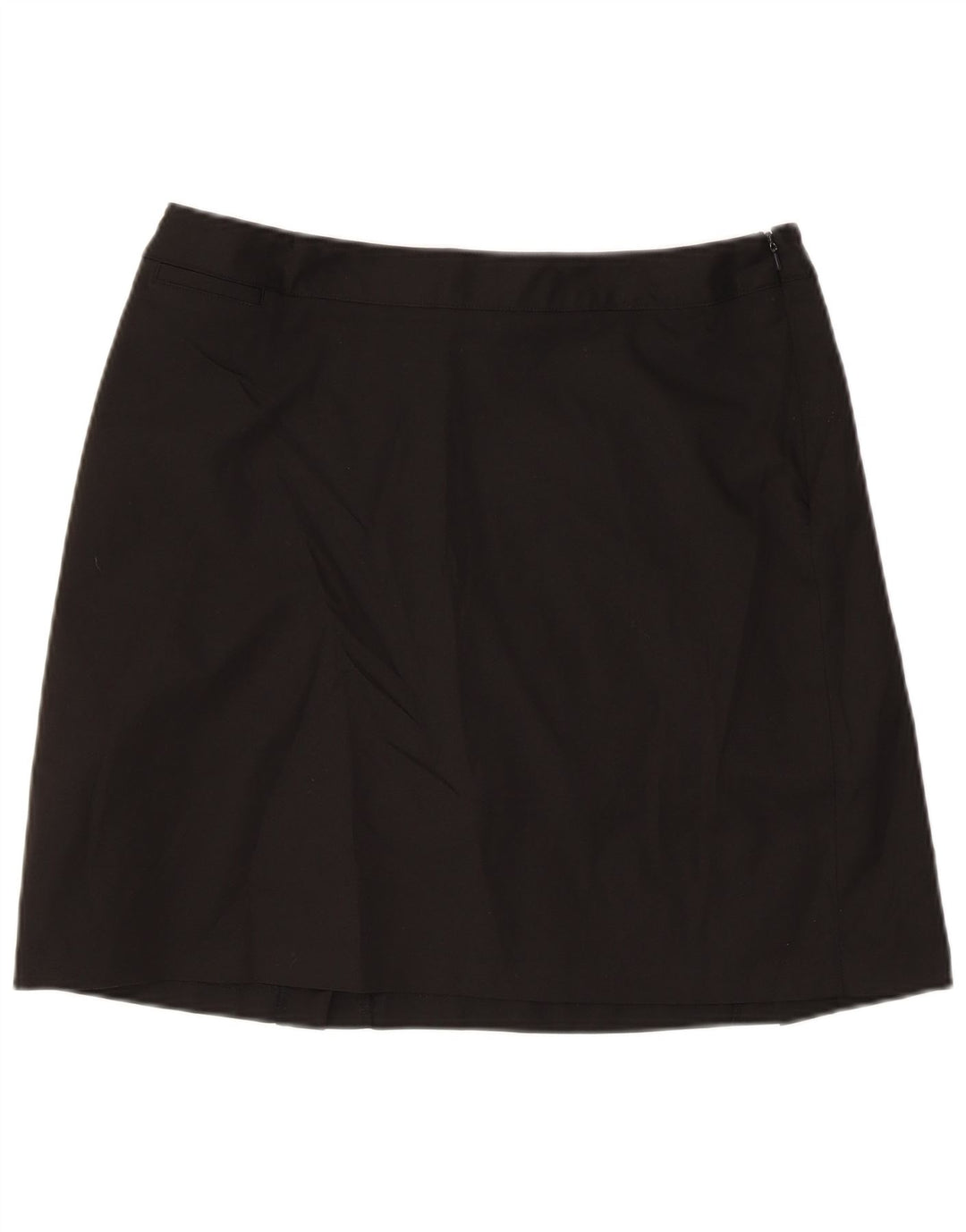 Fusta mini A-Line pentru femei Adidas US 10 Large W32 Poliester negru