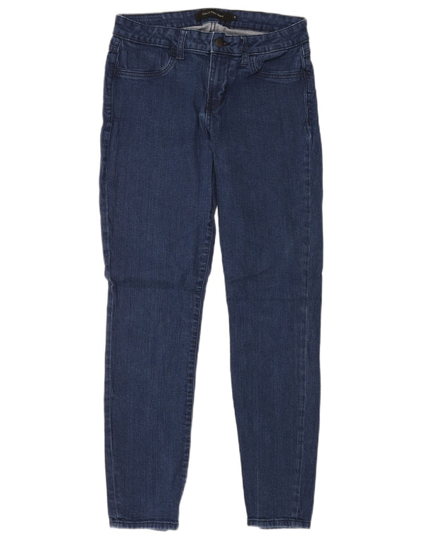CALVIN KLEIN Blugi skinny pentru femei US 10 Medium W30 L30 Bumbac bleumarin