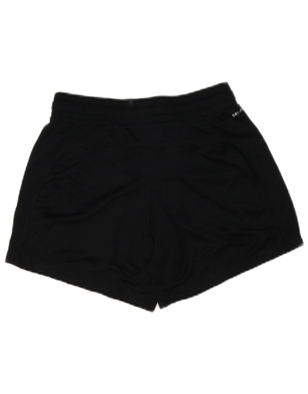 Pantaloni scurti sport NIKE Dri Fit pentru femei UK 6 XS poliester negru