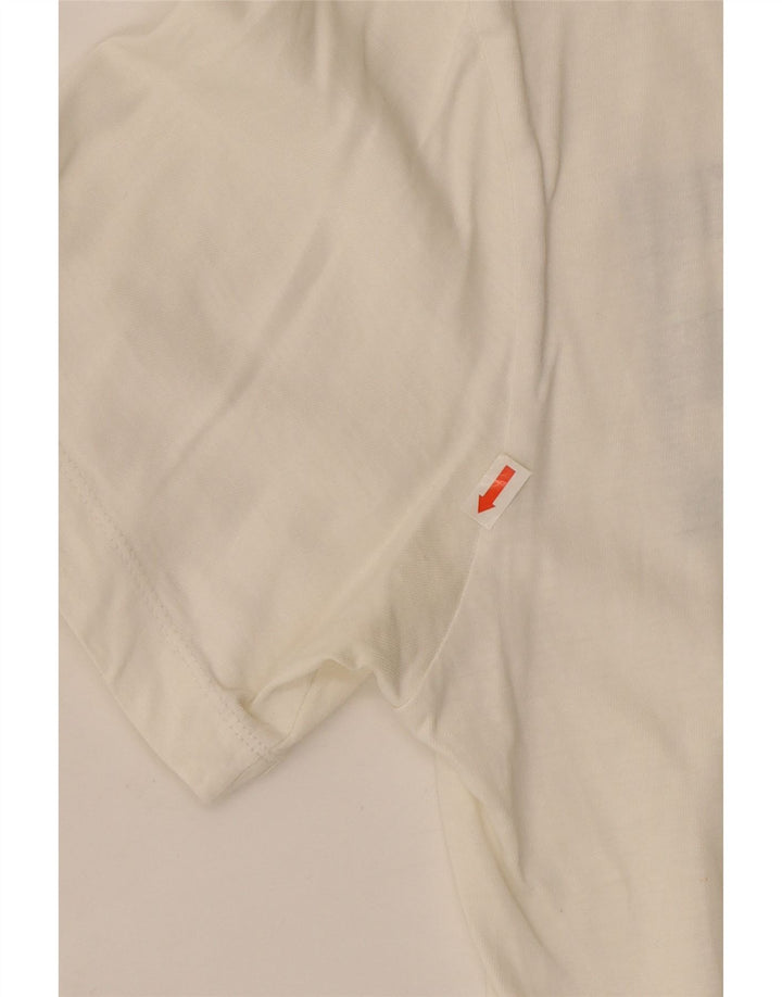 Tricou grafic Nike pentru bărbați Top mic, alb, bumbac