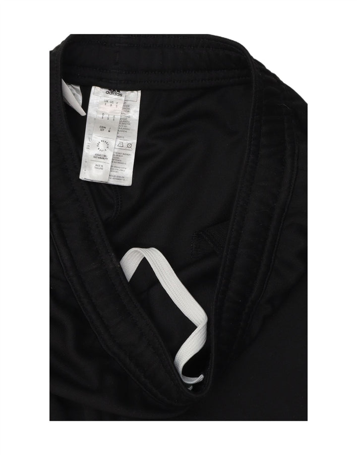 Pantaloni de trening Adidas pentru bărbați, poliester negru mic