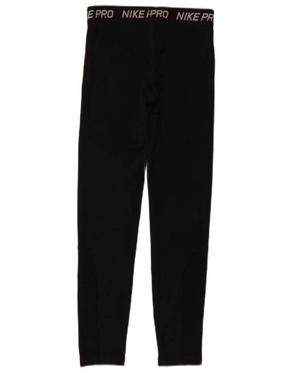Leggings Nike Fete Dri Fit Graphic 12-13 ani Poliester negru mare